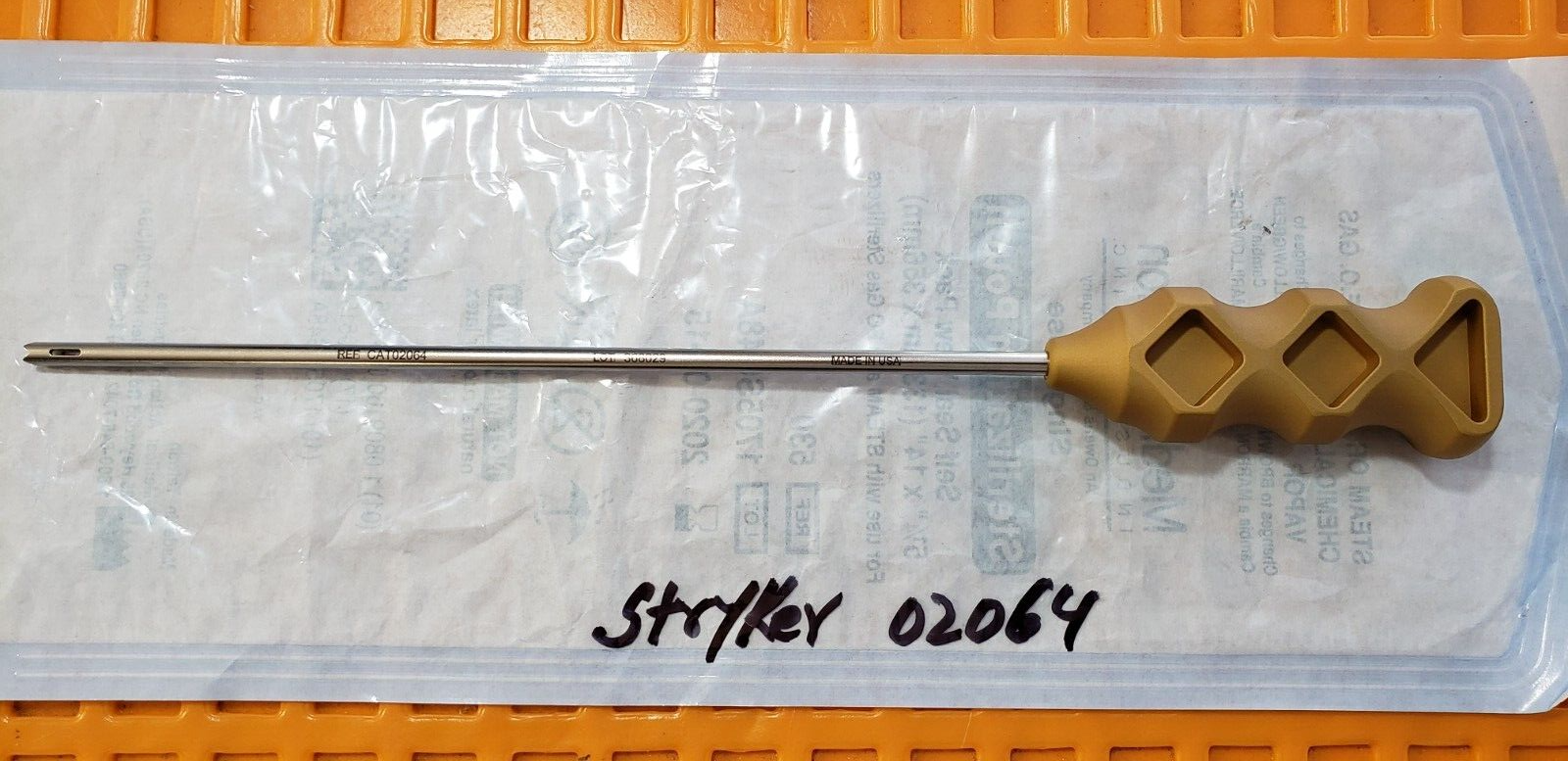 Stryker orthopedic Arthroscopic Pivot SS Drill Guide.