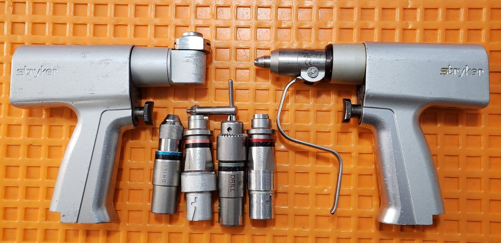 Stryker System 4 ,4103 Rotary Handpiece & 4108 Sagittal saw -126 Pin Collet