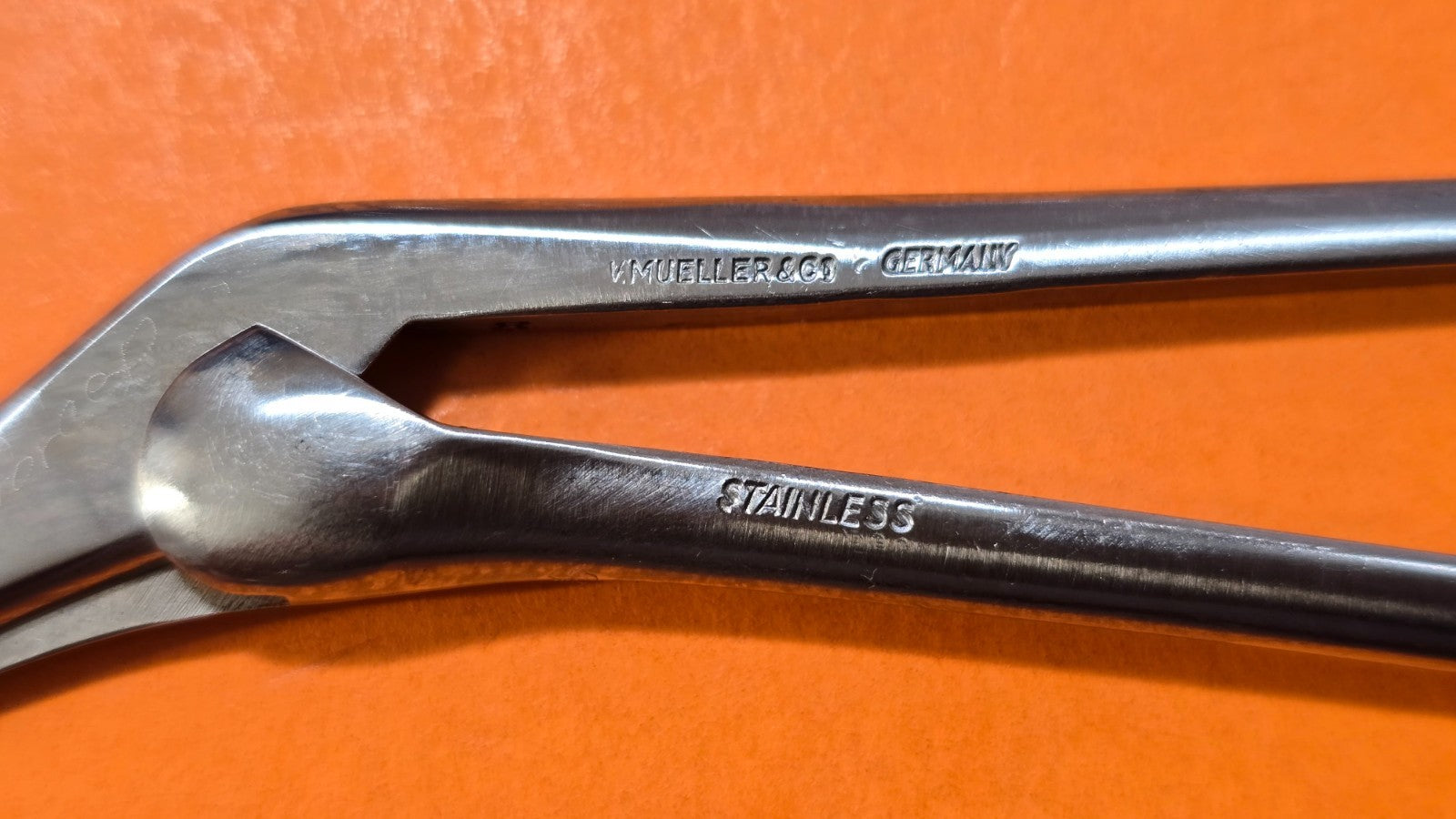 V. Mueller Surgical Polypus Nasal Forceps 7" Jaws 5 x 12mm