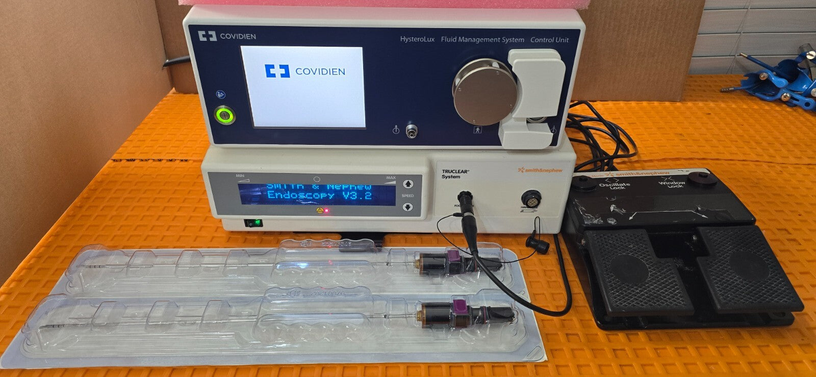 smith&nephew TRUCLEAR System with Hand Piece & Foot Switch.