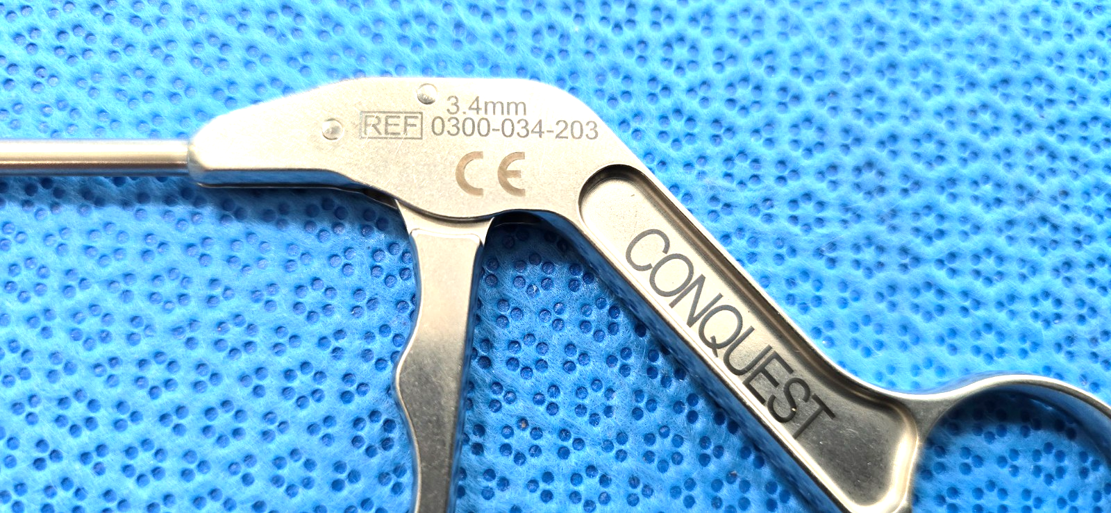 Stryker Conquest Narrow Punch Grasper 3.4mm x 15* up (0300-034-203)