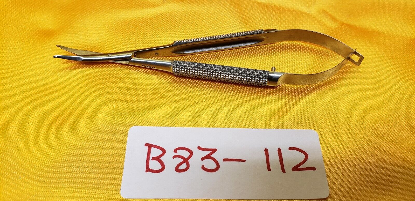 D O R C Holland 50.535 Opthalmic WESTCOTT Utility Scissors/Needle H Curved Blade