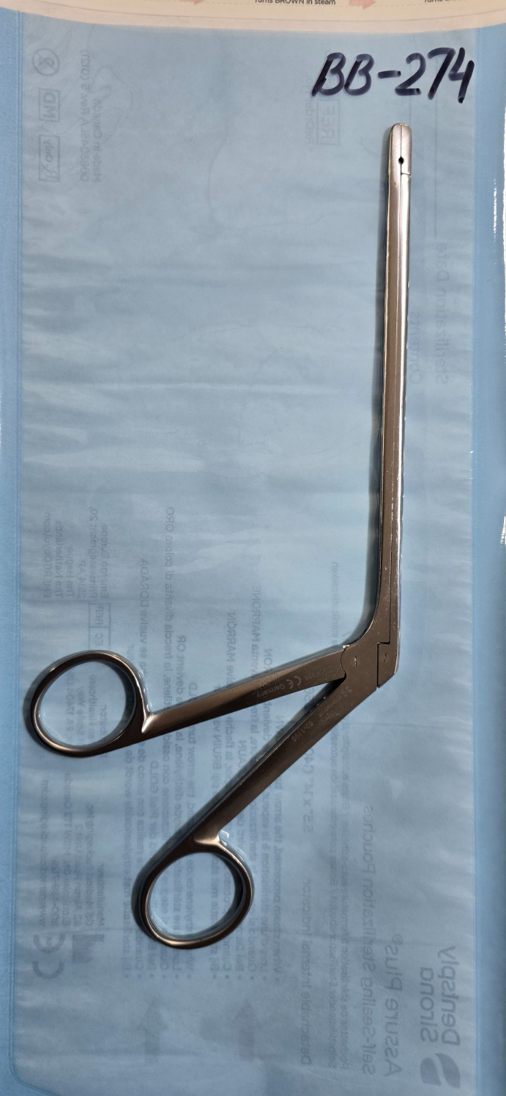 Symmetry Surgical 53-1195 Cushing Rongeur 6" Straight 2mm x 10mm