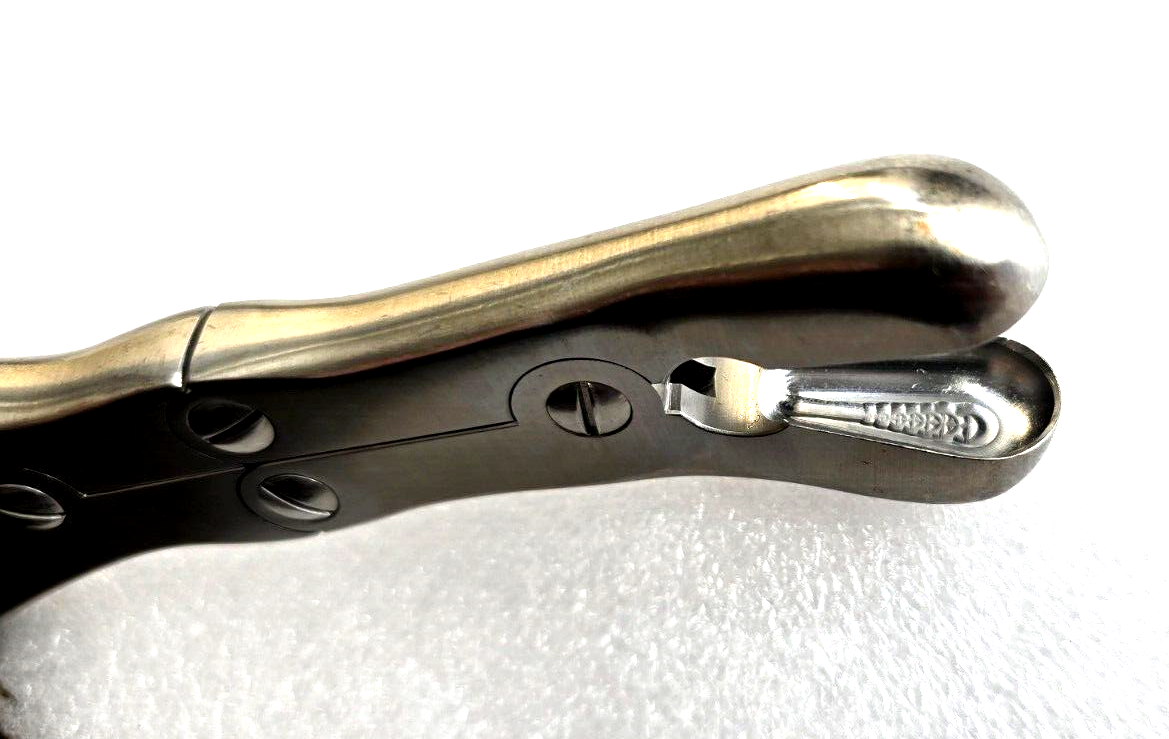 BOSS 26-1077 Surgical Stille-Luer Rongeurs 10" Straight Orthopedic Instruments