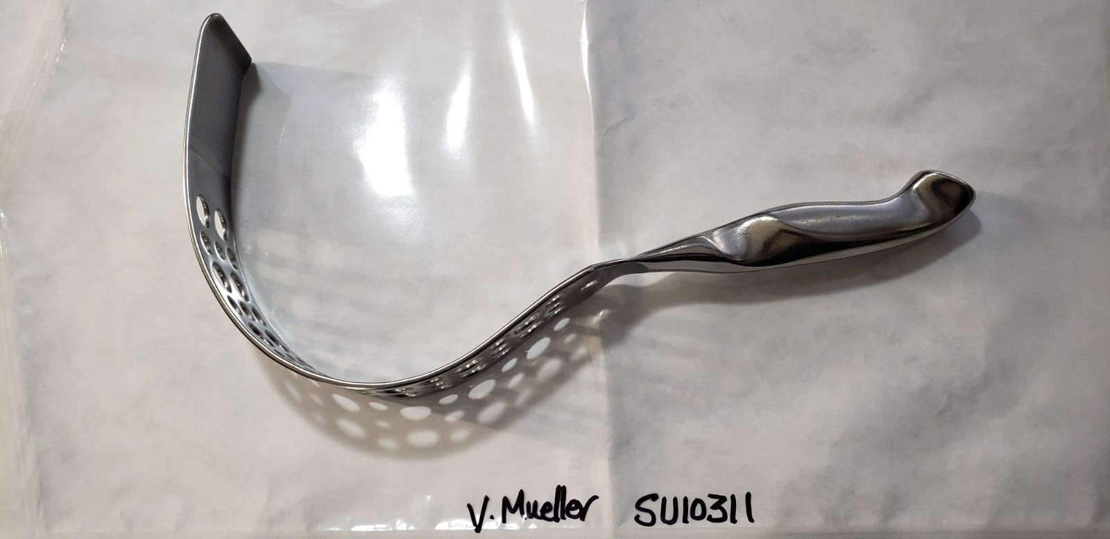 V.Mueller SU10311 Surgical Deaver Retractor 2" x 15" Long Lamb Handle