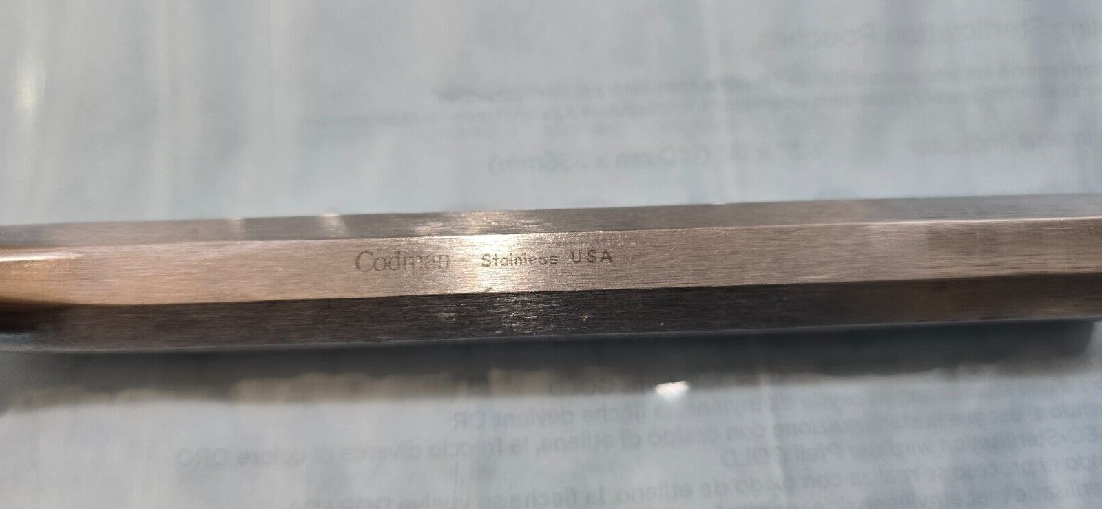 Codman Surgical Orthopedic Acetabular Gouge 8" Slight Curved