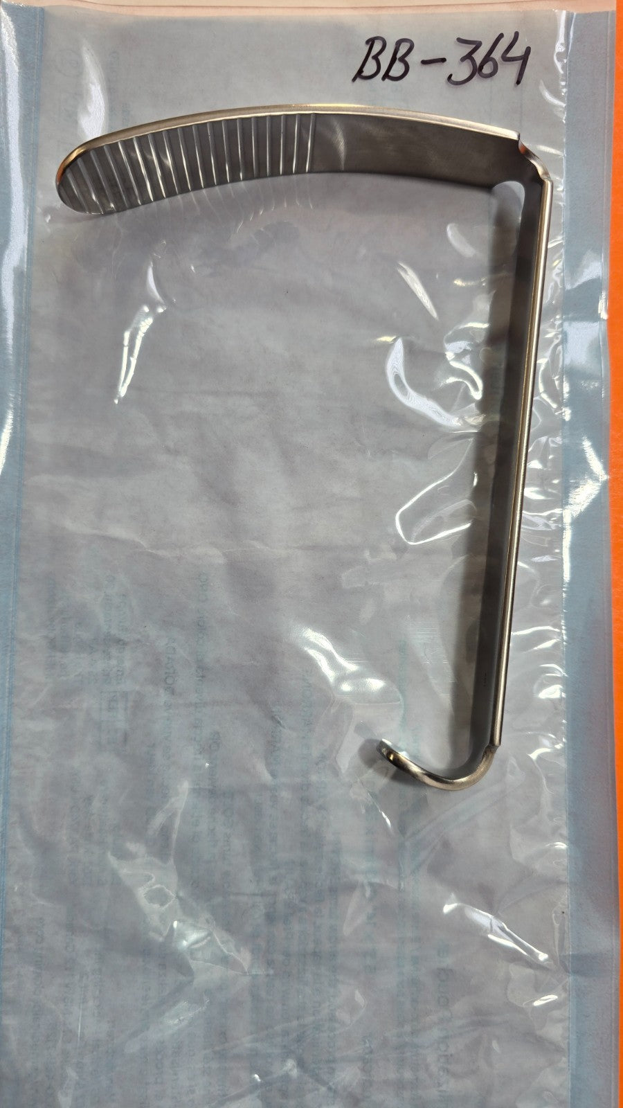 Jarit 450-128 Dental Davis Mouth Gag Blade Size 5, 4" x 1" Germany