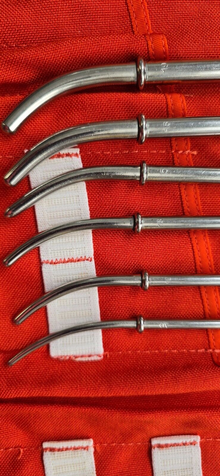 Weck Surgical OBGYN Hank Dilators Set of 6 Double Ended in Case.