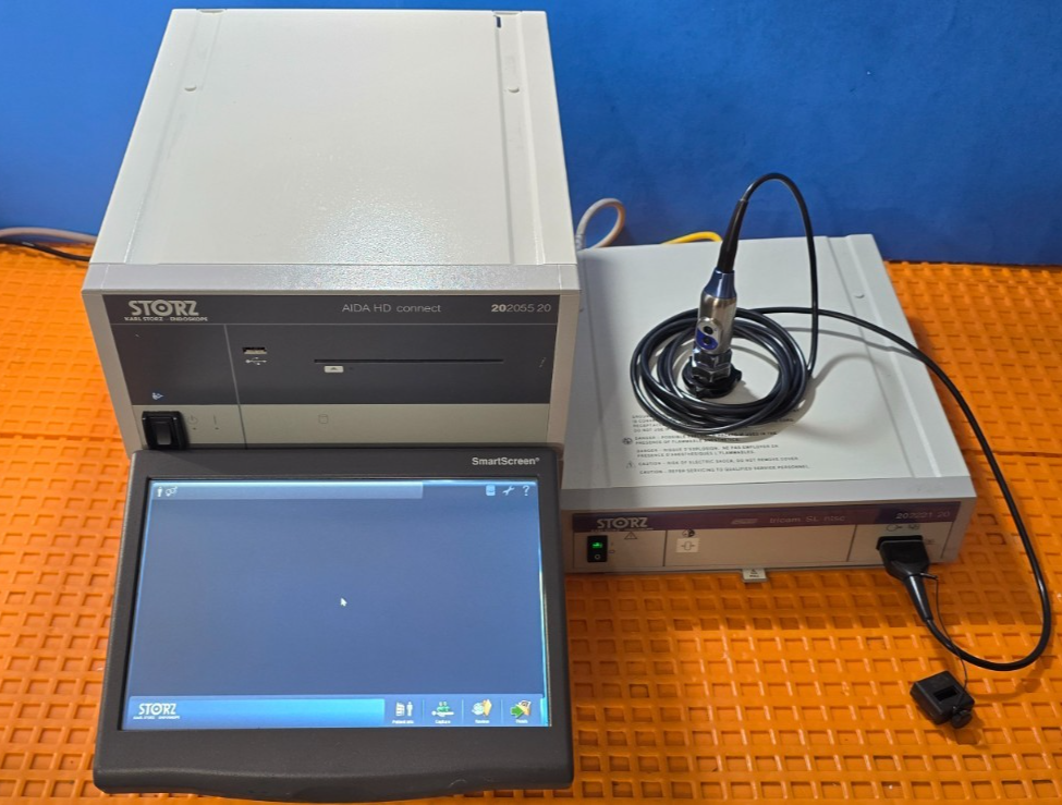 Karl Storz tricam 20221140 Camera, Processor 20222120, AIDA HD Connect 20205520