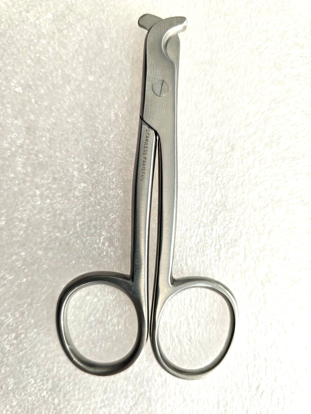2-Units White Toe Nail Scissors 4.5" Animal Nail Clipper grooming For Veterinary