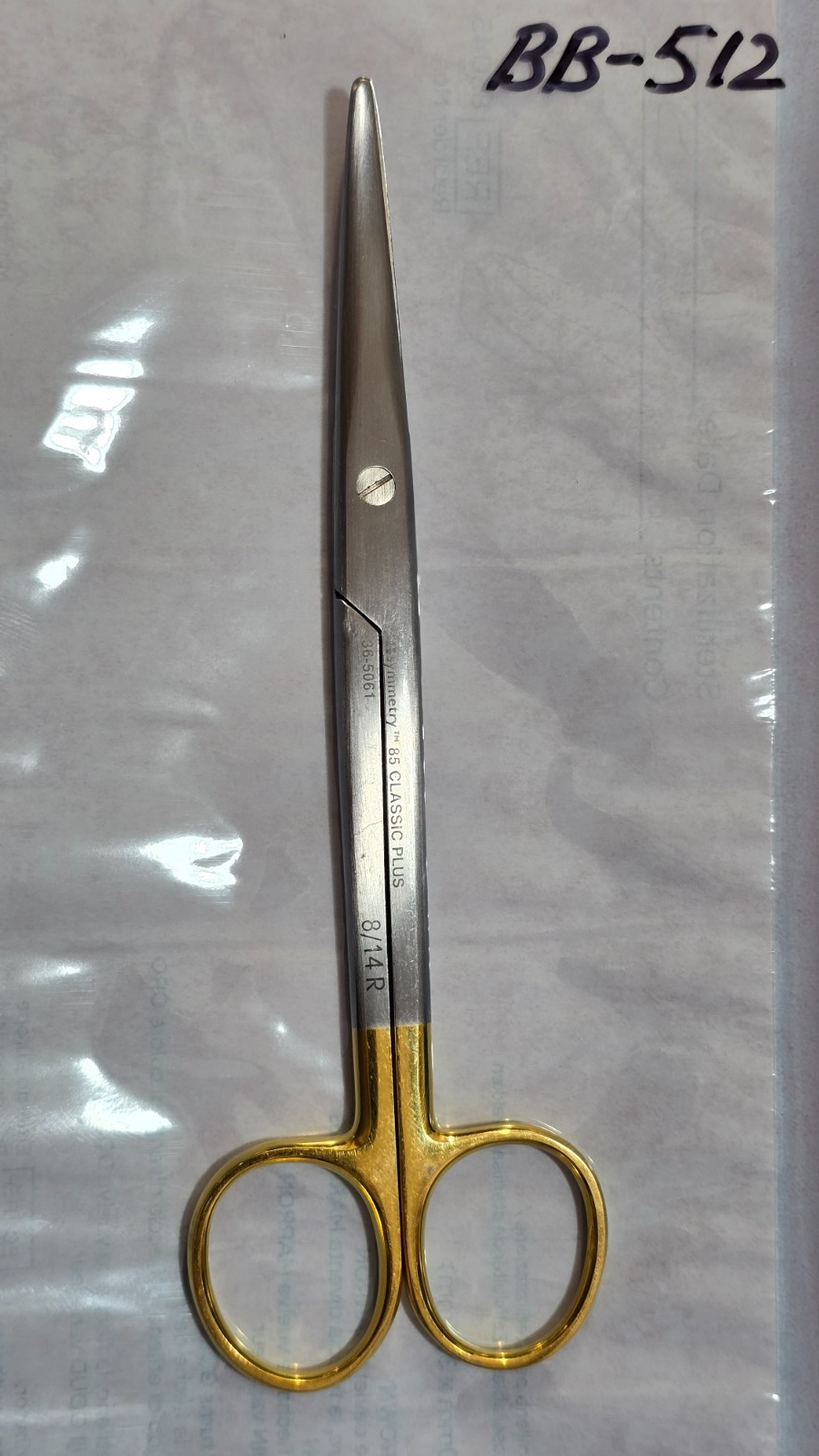 Symmetry Surgical TC Mayo Scissors 67.5" Curved REF: 36-5061