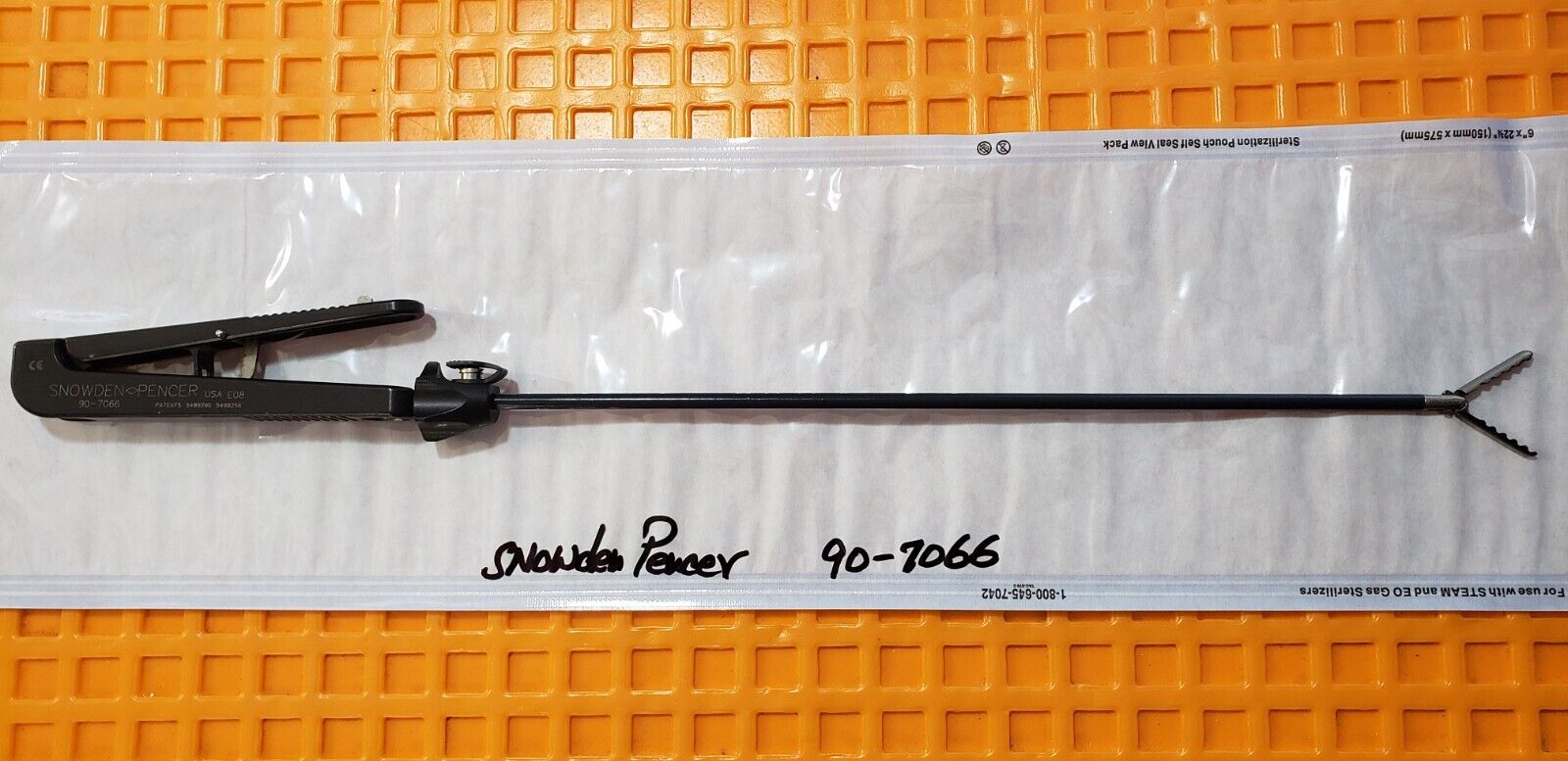 Snowden-Pencer 90-7066Laparoscopic Waved Grasping Forceps 5mmx32cm Double Action