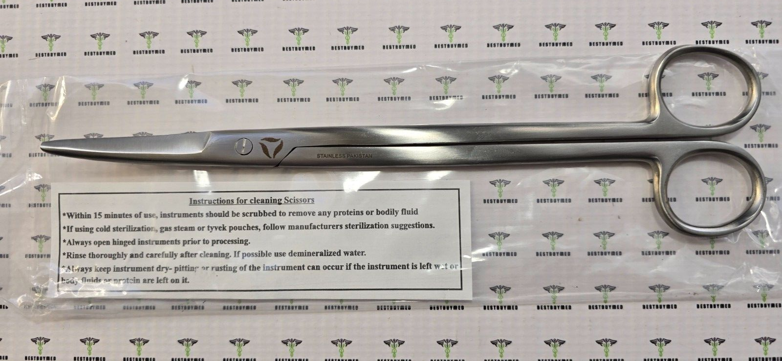 Turtle Surgical Mayo Dissecting Scissors 9" Curved Veterinary Instruments