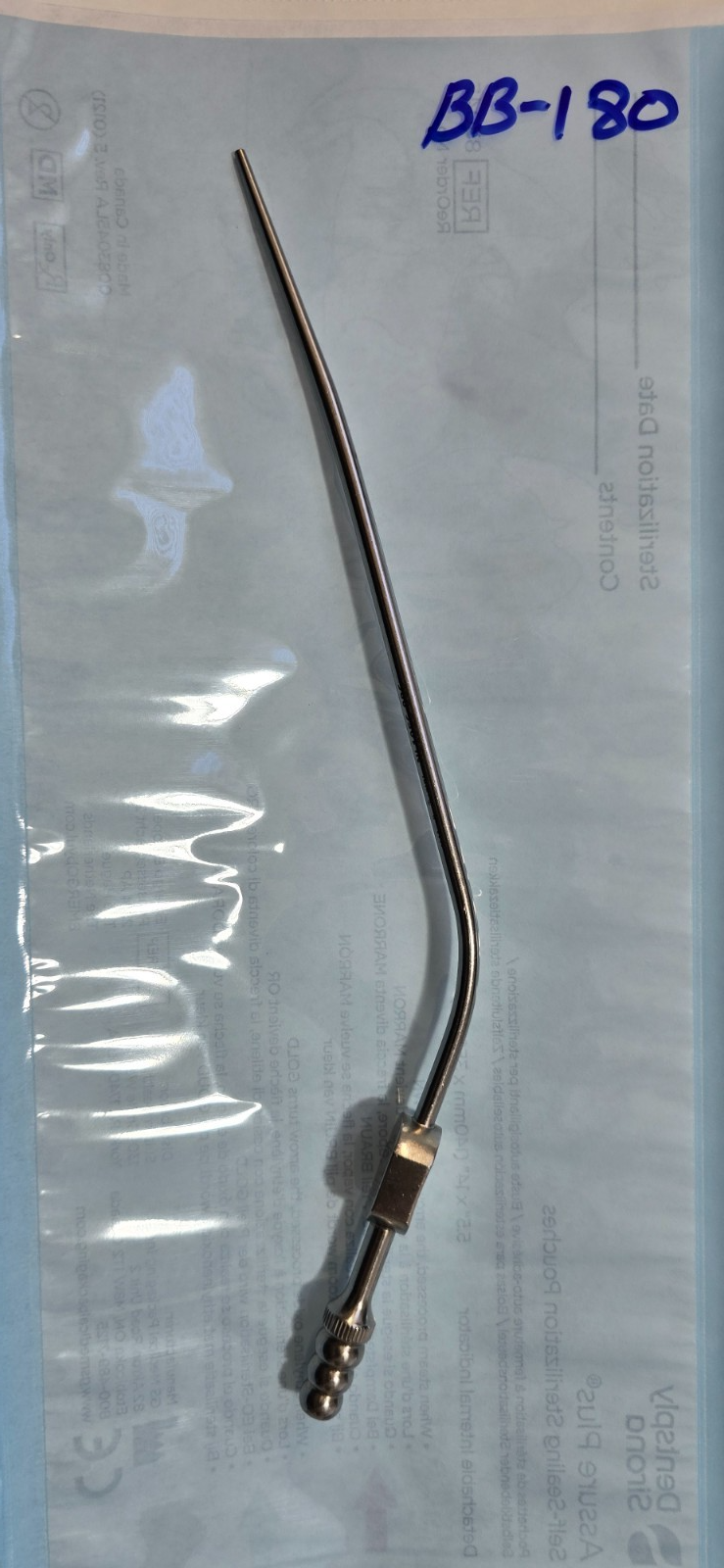 V. Mueller NL 1956-006 Suction Tube 6 Fr Ent Surgical Instruments