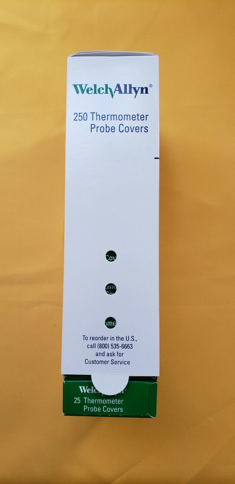 Welch Allyn Thermometer Probe Covers 250/ Box REF: 05031