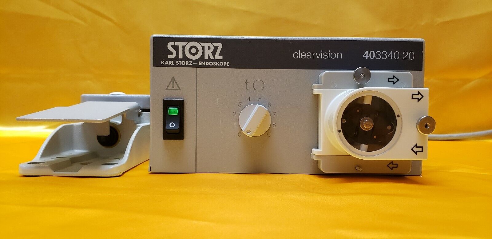Karl Storz 40334020 Clearvision System with Storz 20010130 Foot Switch