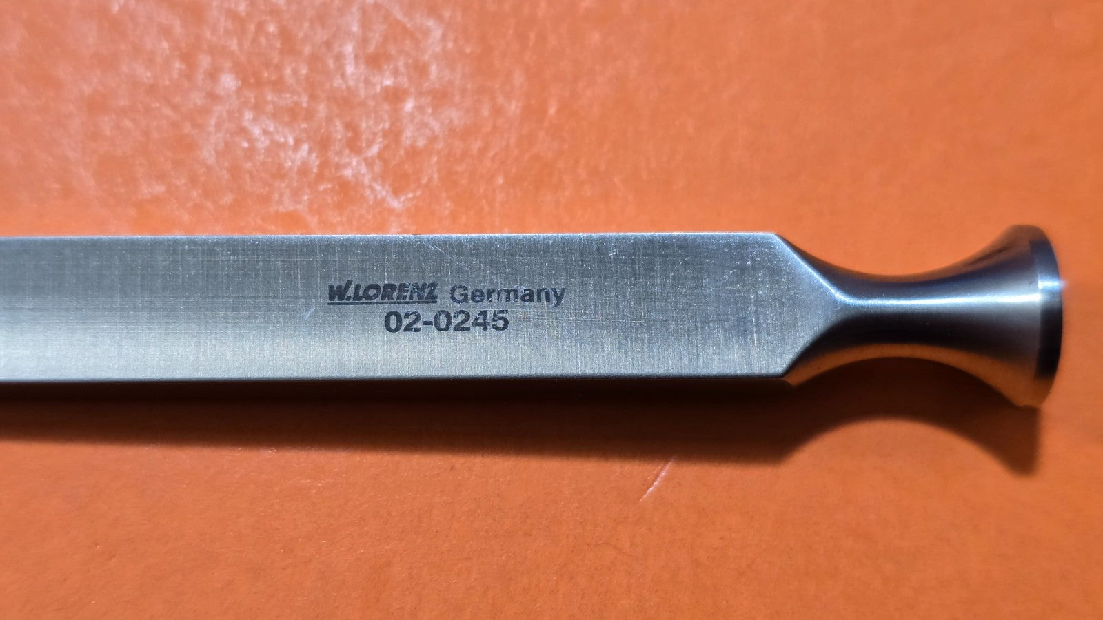 W.Lorenz 02-0245 Surgical Orthopedic Osteotome 5mm x 3/16" Straight