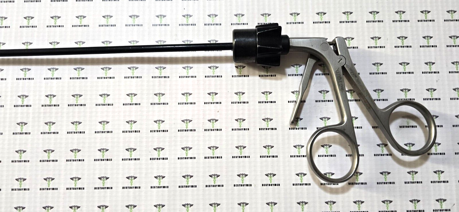 Jarit 625-107D5 Surgical ROTO LOK Grasping Forceps 5mmx 45cm Autoclave