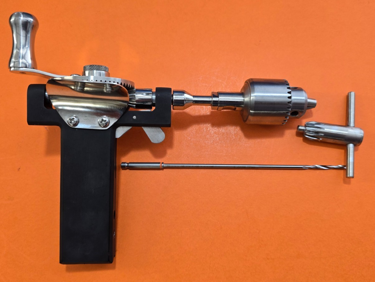 Orthopedic Bunnel Hand Drill with Jacob's Chuck & Key