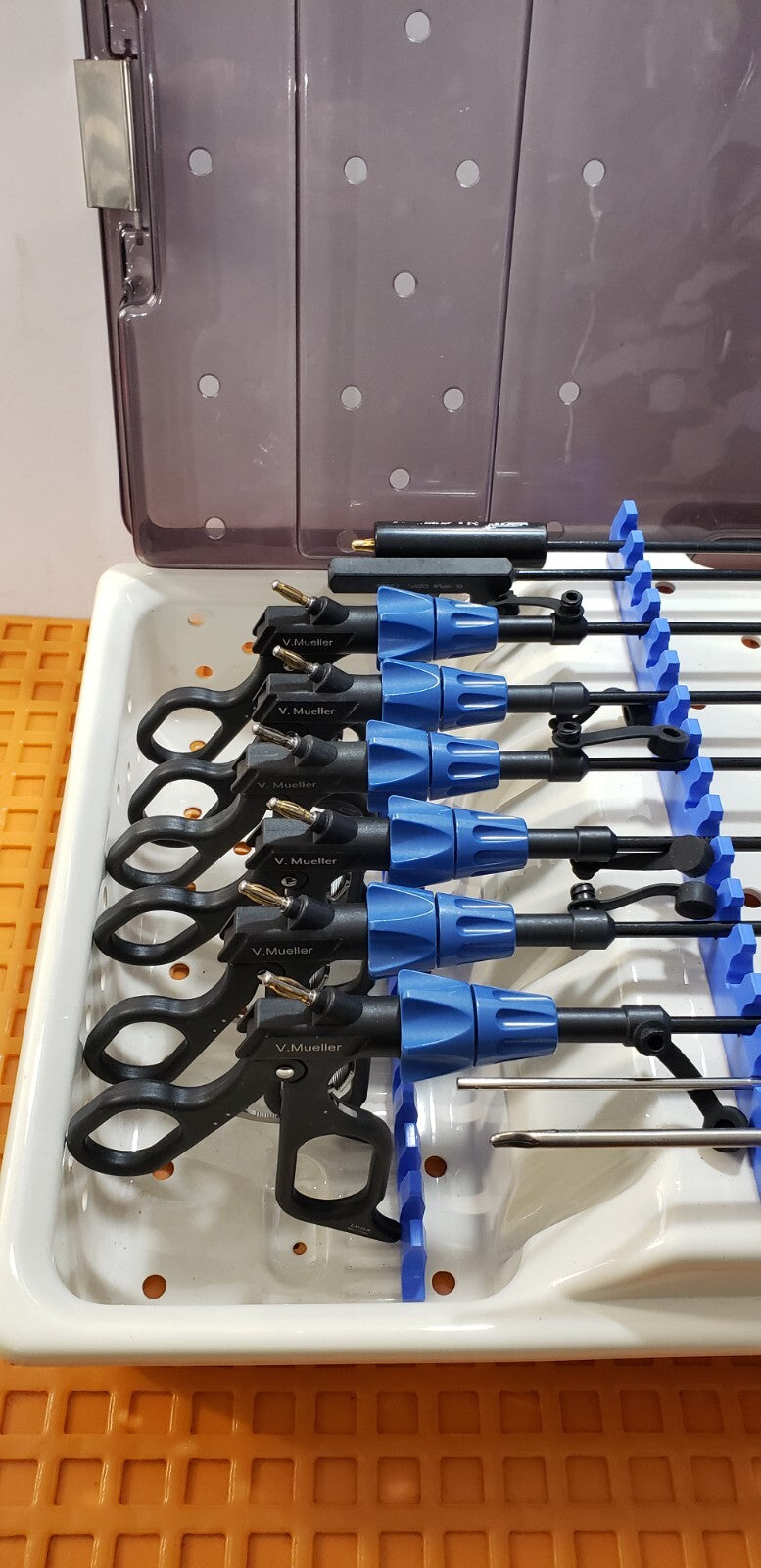 V.Mueller Laparoscopic Instrument 5mmx35cm Monopolar Instruments Set of 10