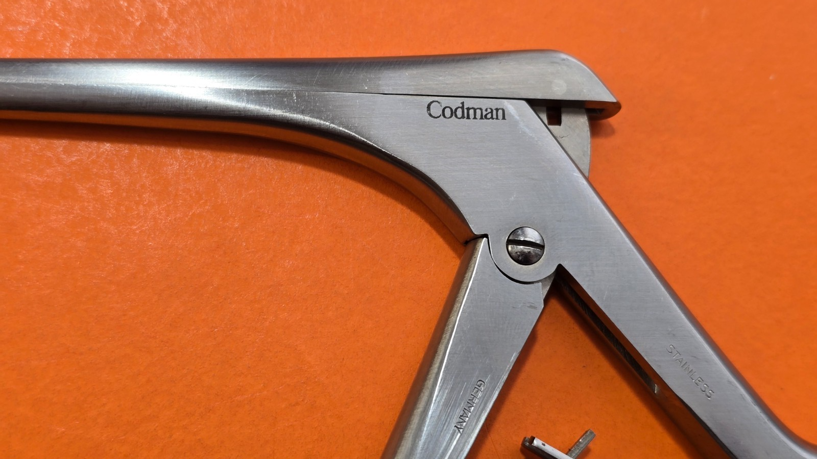 Codman Orthopedic Laminectomy Kerrison Rongeur 6" x 90 Degree 2mm Up Bite