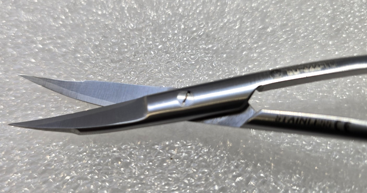 Turtle 5D-322-TC Dental TC LaGrange Supercut Scissors Curved Carbide Blades