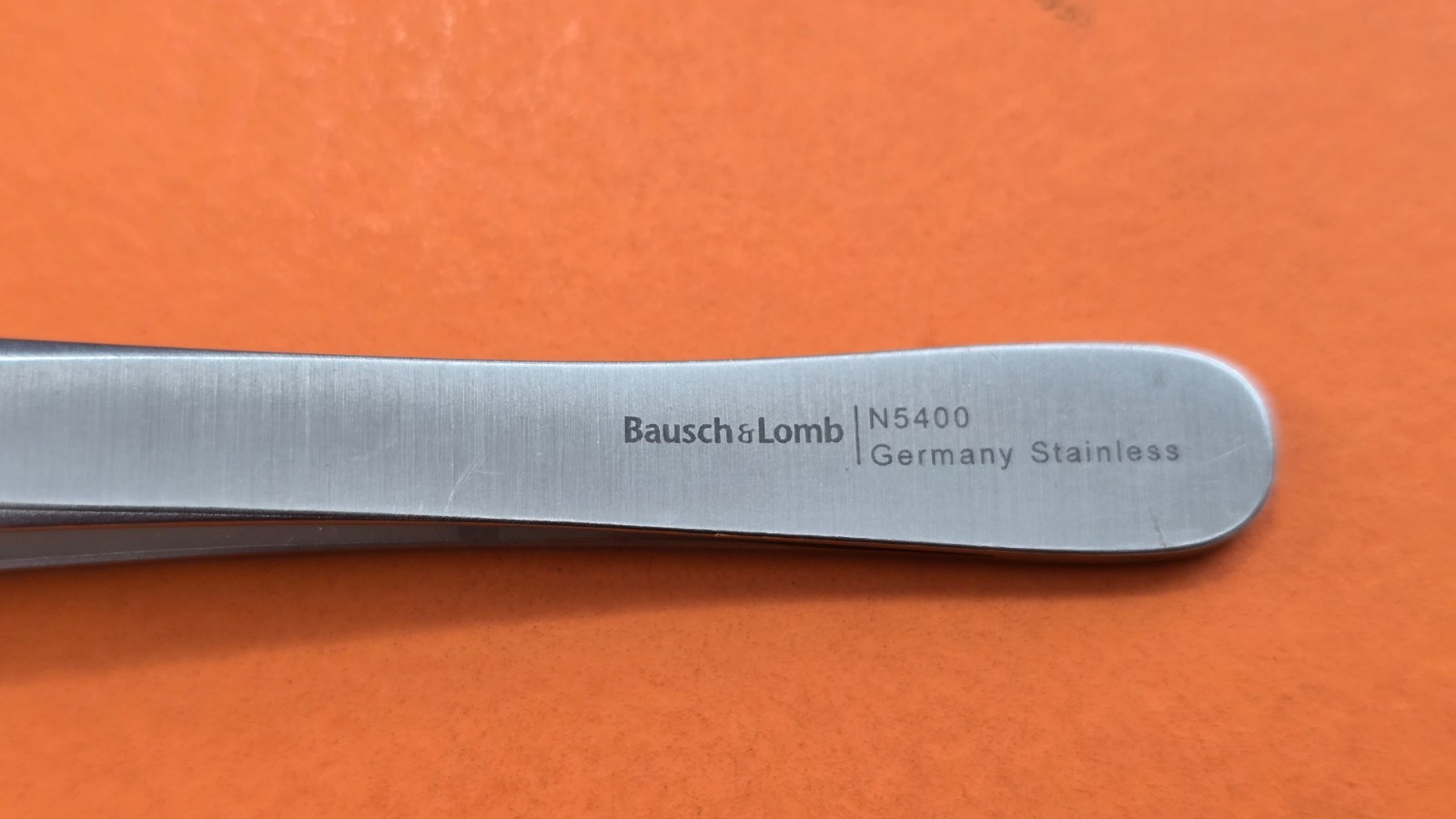 Bausch &Lomb Surgical Adson Tissue Forceps, 1 x 2 Teeth, 4.75"