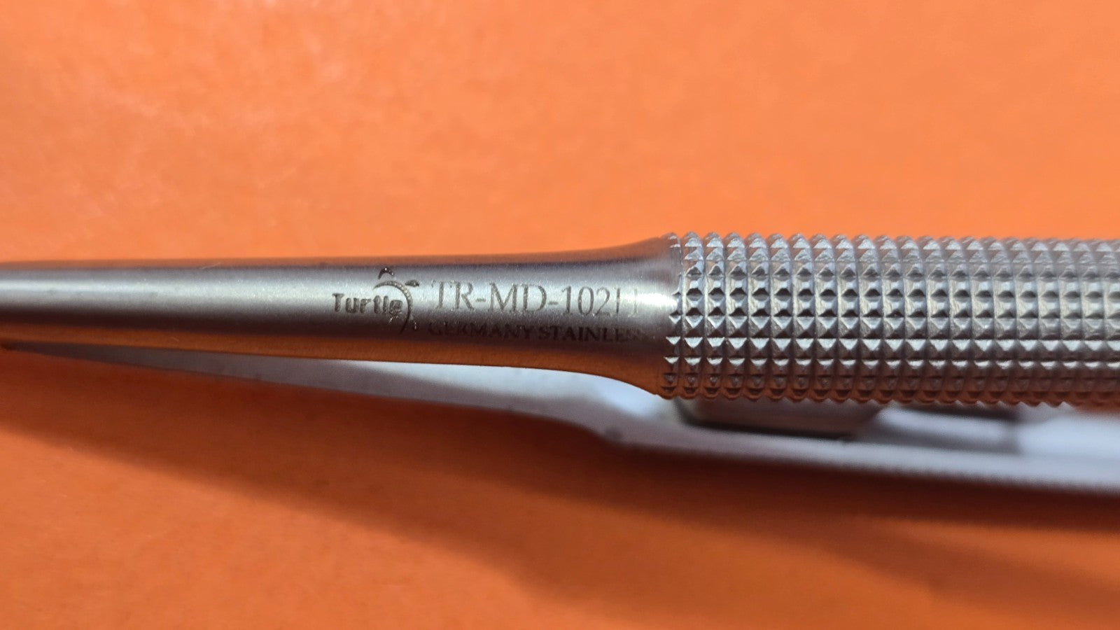 Turtle Surgical TC Castroviejo Needle Holder, 6" W-Lock Straight