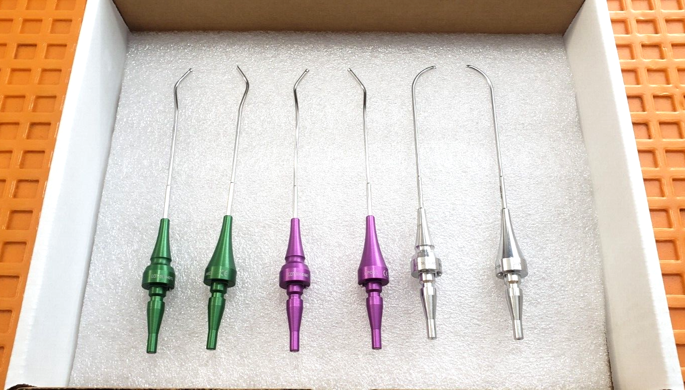 Stryker orthopedic Cannula Set Sharp Shooter of 6 Pieces