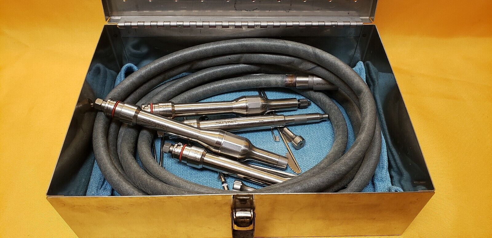 Stryker Orthopedic Osteotome 12,Micro Oscillating Saw 31,Recip saw 37 Set