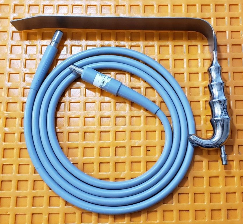 ESI Surgical Fiber Optic Breast Retractor 90* Codman Fiber Optic Cable