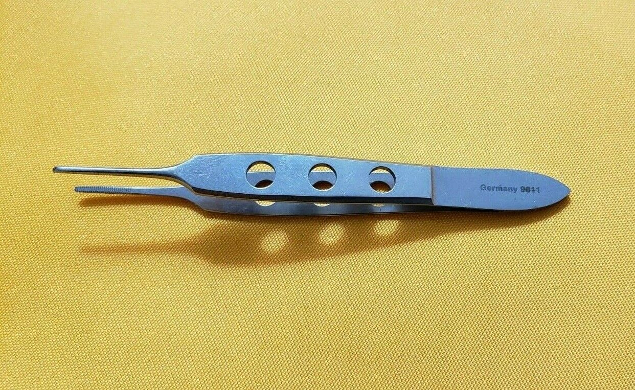 Codman 30-6557 Surgical BISHOP-HARMON Dressing Forceps 3.5" Serrated