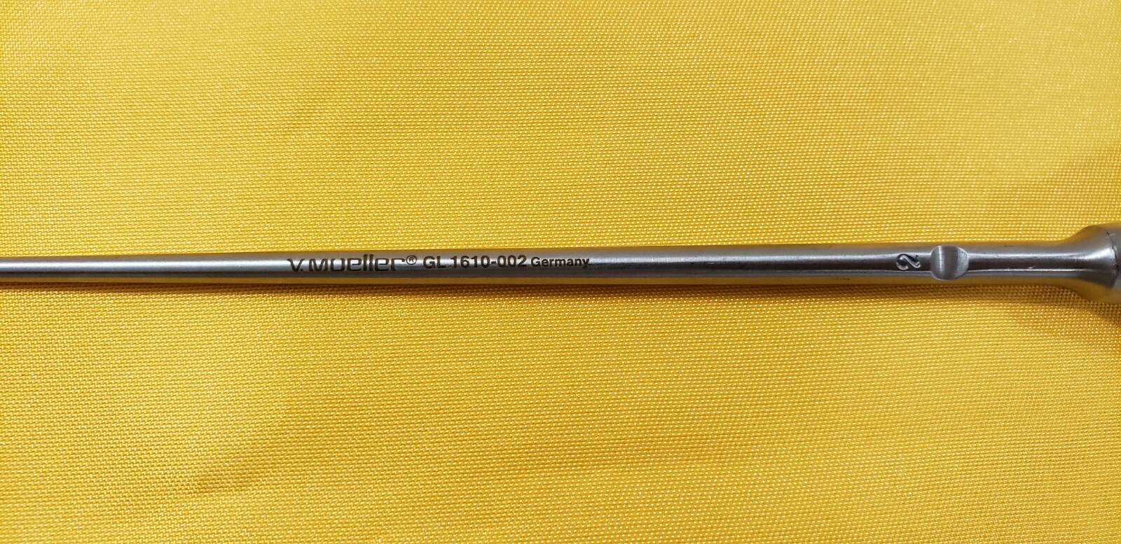 V. Mueller GL 1610-002 Thomas Uterine Curette Size 2 Blunt 11"