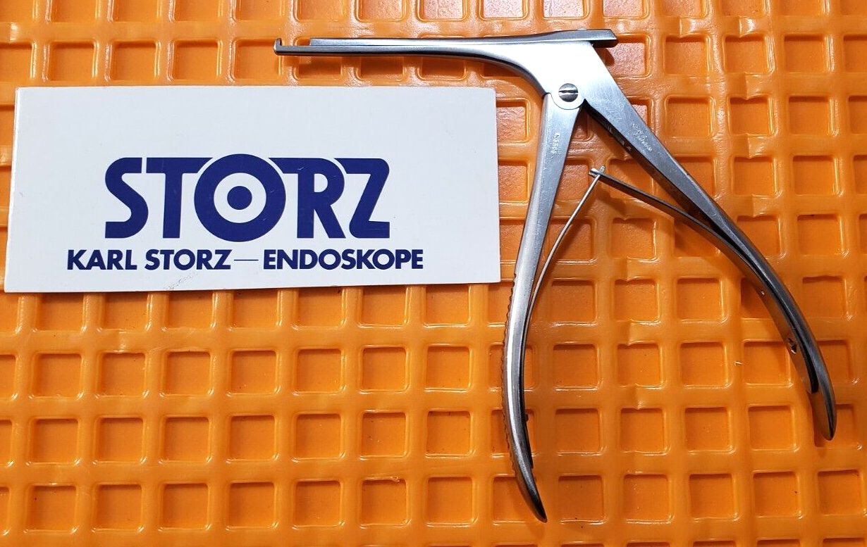 Karl Storz N3380 Surgical ENT Morgenstein-Kerrison Rongeurs 3mm x 90 Degree