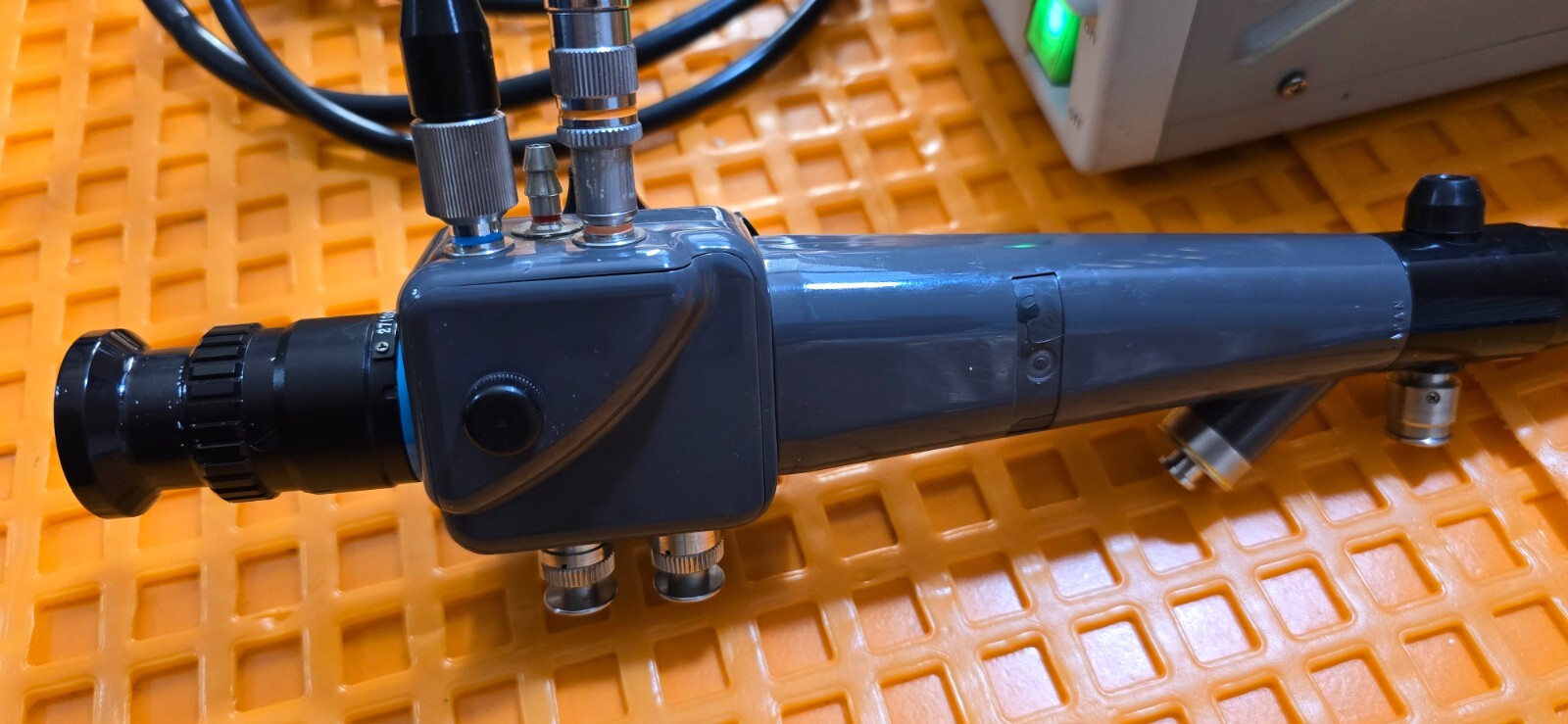 OLYMPUS CLK-4 Halogen Light Source with Fiber Scope Zero Broken Fiber.