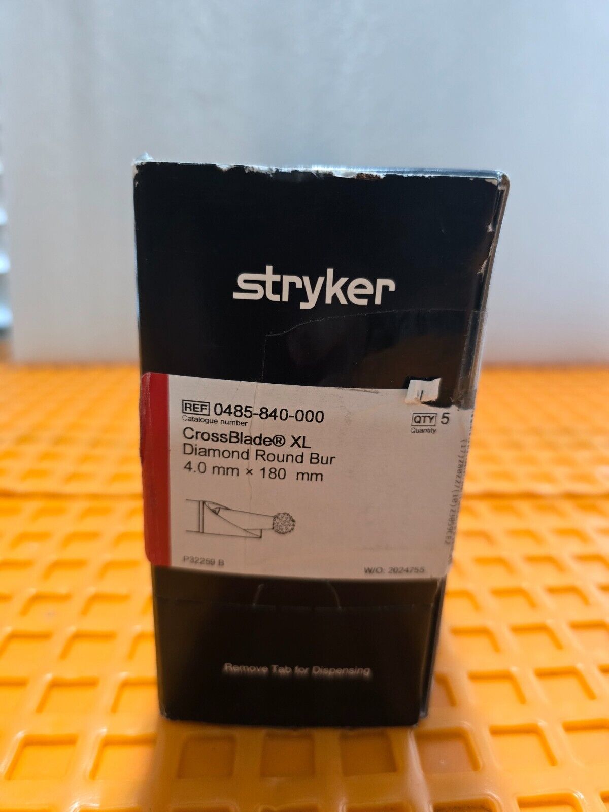 Stryker Formula Box of 5-Units Black 4.0mm x 180mm