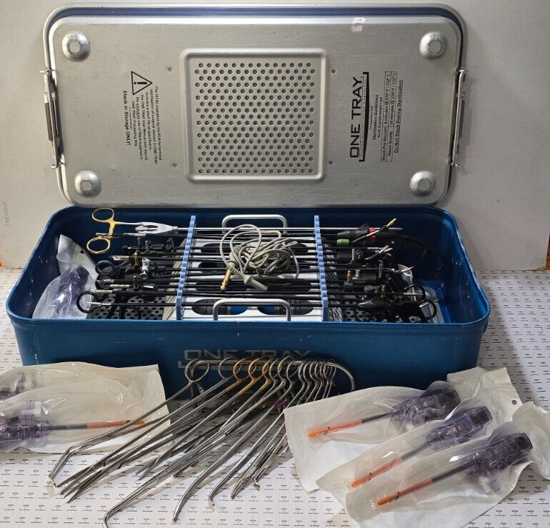 Jarit / Stryker Laparoscopic Instrument 5mmx35cm Set of 20 with Tray