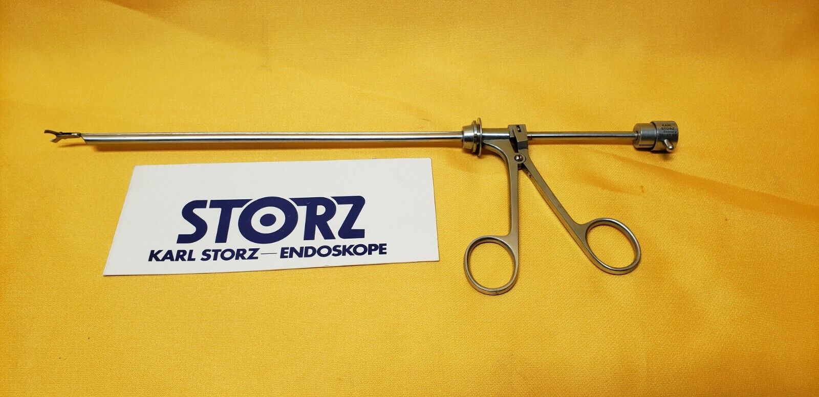 Karl Storz 26163EK Laparoscopic Optical Biopsy Hook Scissors