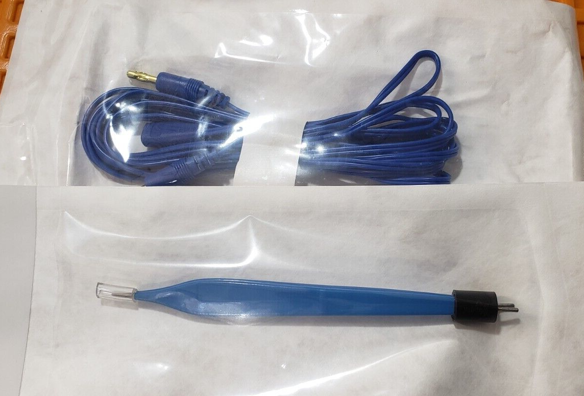 American Surgical Adson Bipolar Forceps 5.5" Non Stick Smooth Jaws with Cable