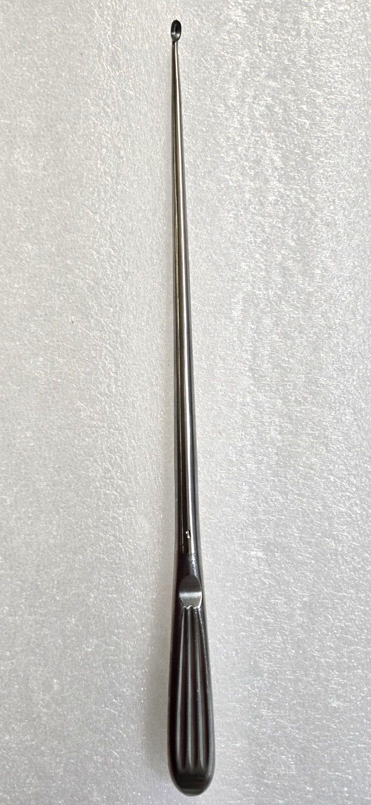 Ruggles RN1225 Surgical Neuro Spine Curette Size 1 Angle Up 12"