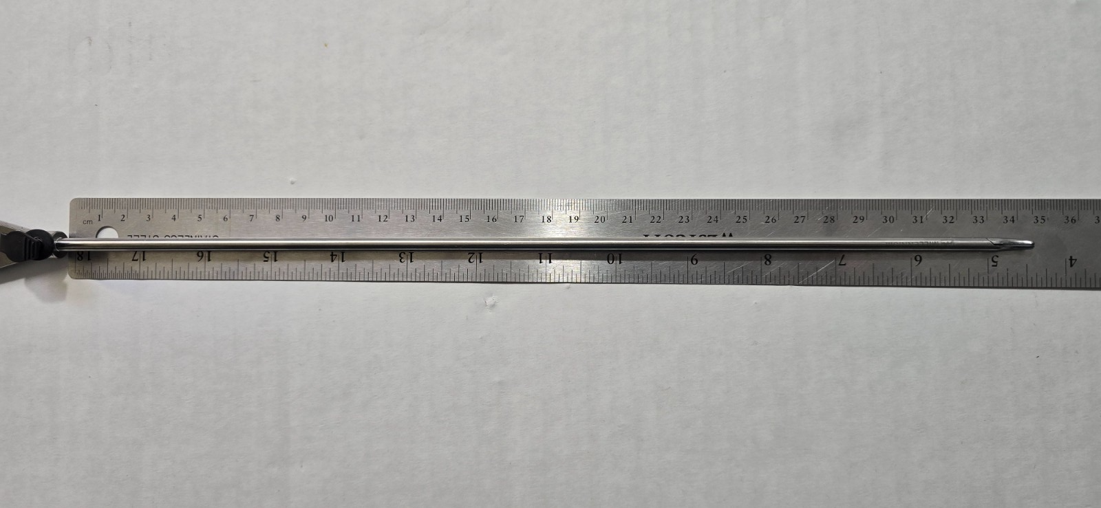 MILLENNIUM Laparoscopic Needle Holder 5mm x 35cm Carbide Jaws.