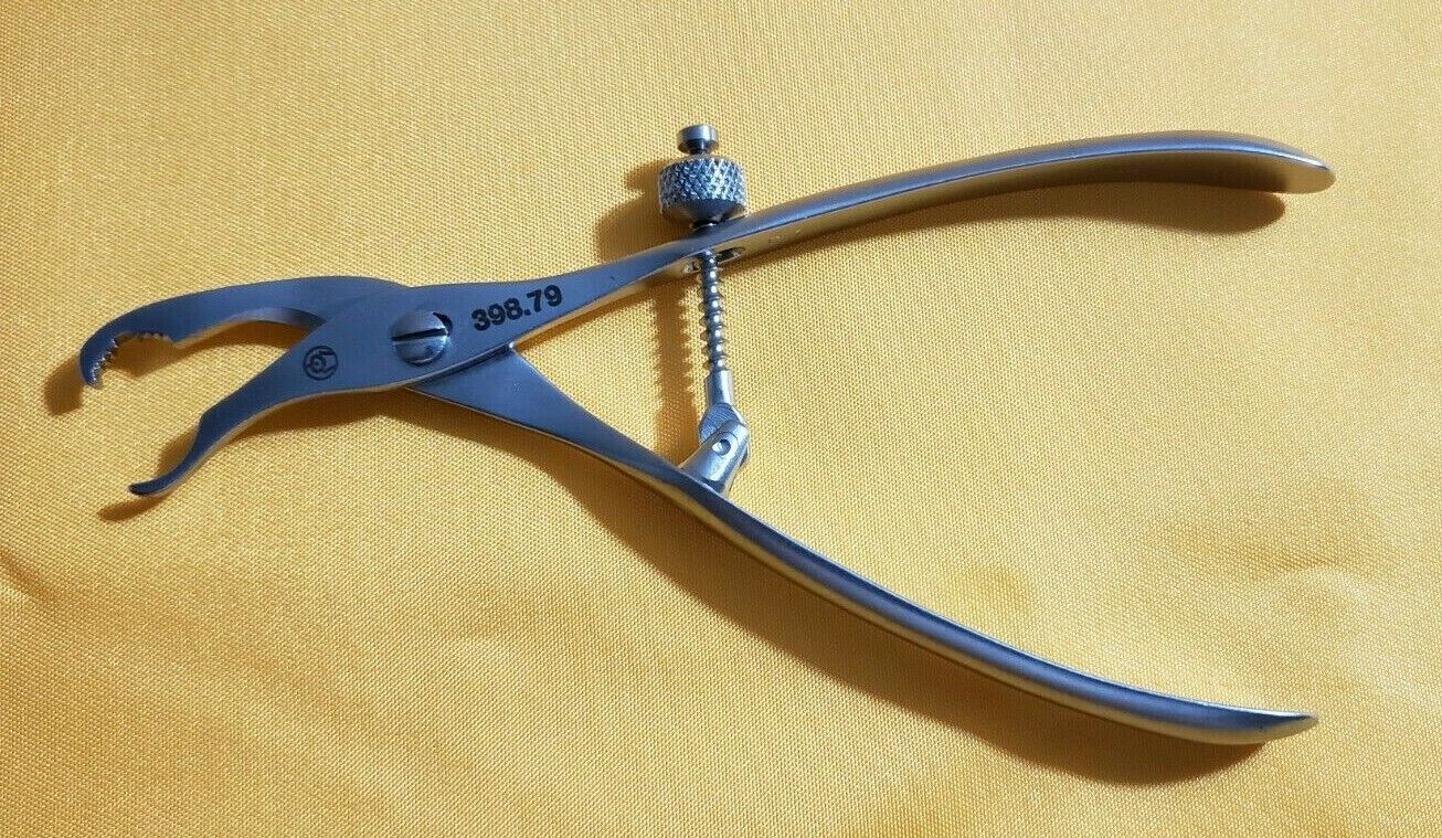Swiss Surgical Bone Holding Forceps 6" Orthopedic Clamp with Speed Lock