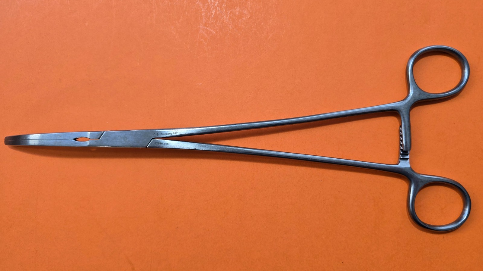Codman 37-1523 Surgical Masterson Hysterectomy Clamp Curved 10.5"
