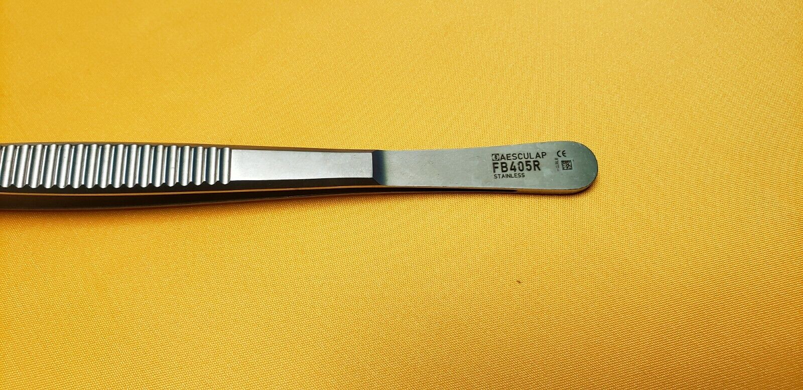 Aesculap FB405R Surgical DeBakey Atraumatic Forceps 12"