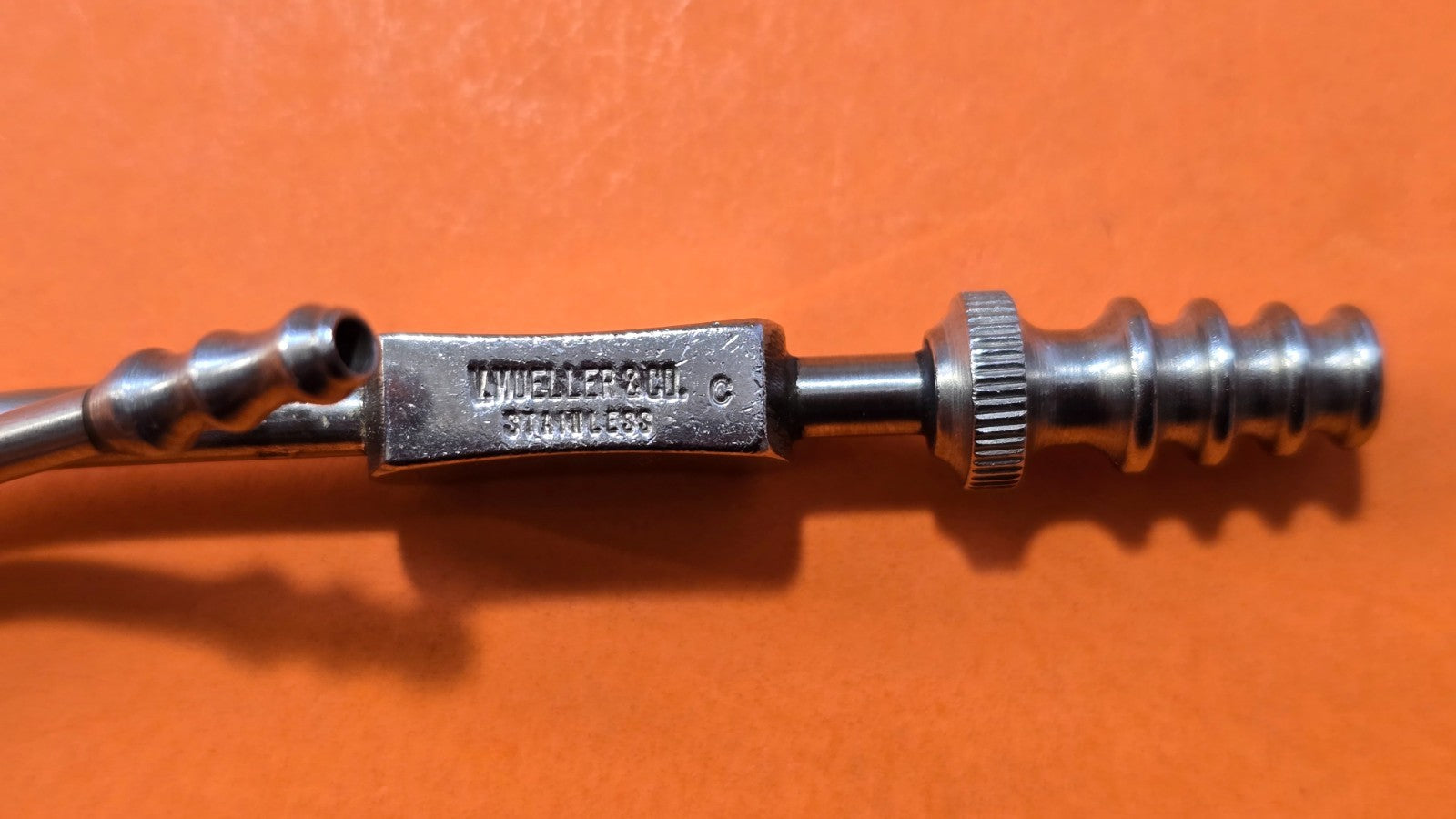 V. Mueller Surgical Frazier Suction Tube 12Fr Angled
