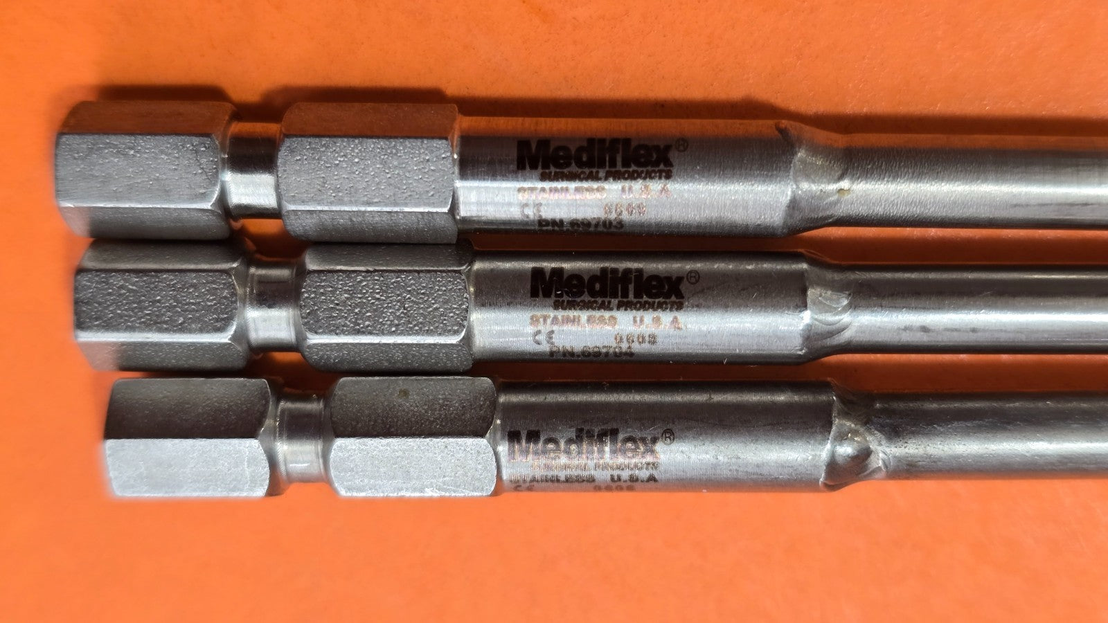Mediflex 69703,69704,69705 Nathanson Liver Retractor Set of 3 Small,Medium,Large