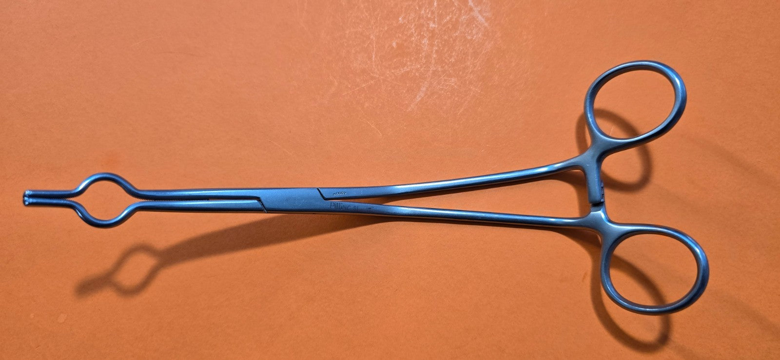 Pilling Surgical Cooley Vena Clamp 7.5" Jaws Length 45mm