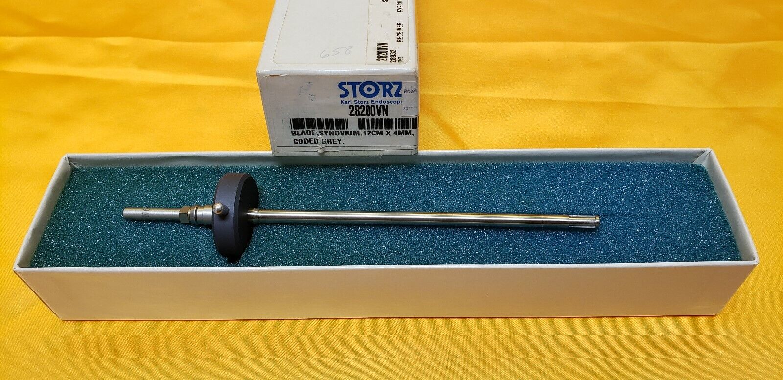 Karl Storz 28200VN Arthroscopy Blade Synovium 4mm x 12cm Reusable