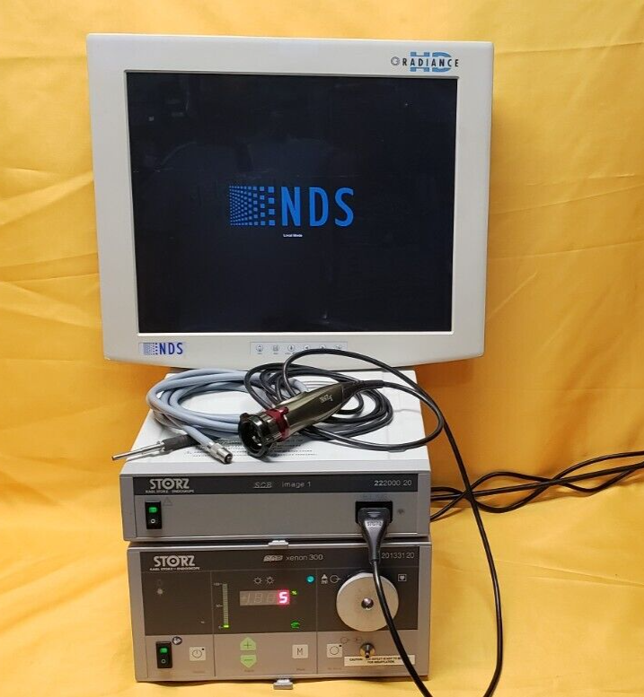Karl Storz IMAGE 1 Camera 22220140 ,22200020 Xenon 300 Light Source &495NE Cable