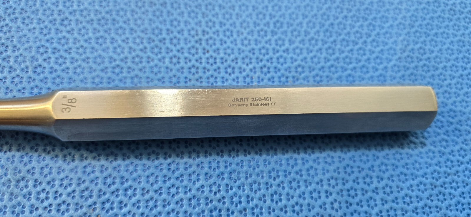 Jarit 250-161 Orthopedic Hibbs Osteotome 9.5" Curved Size 3/8"